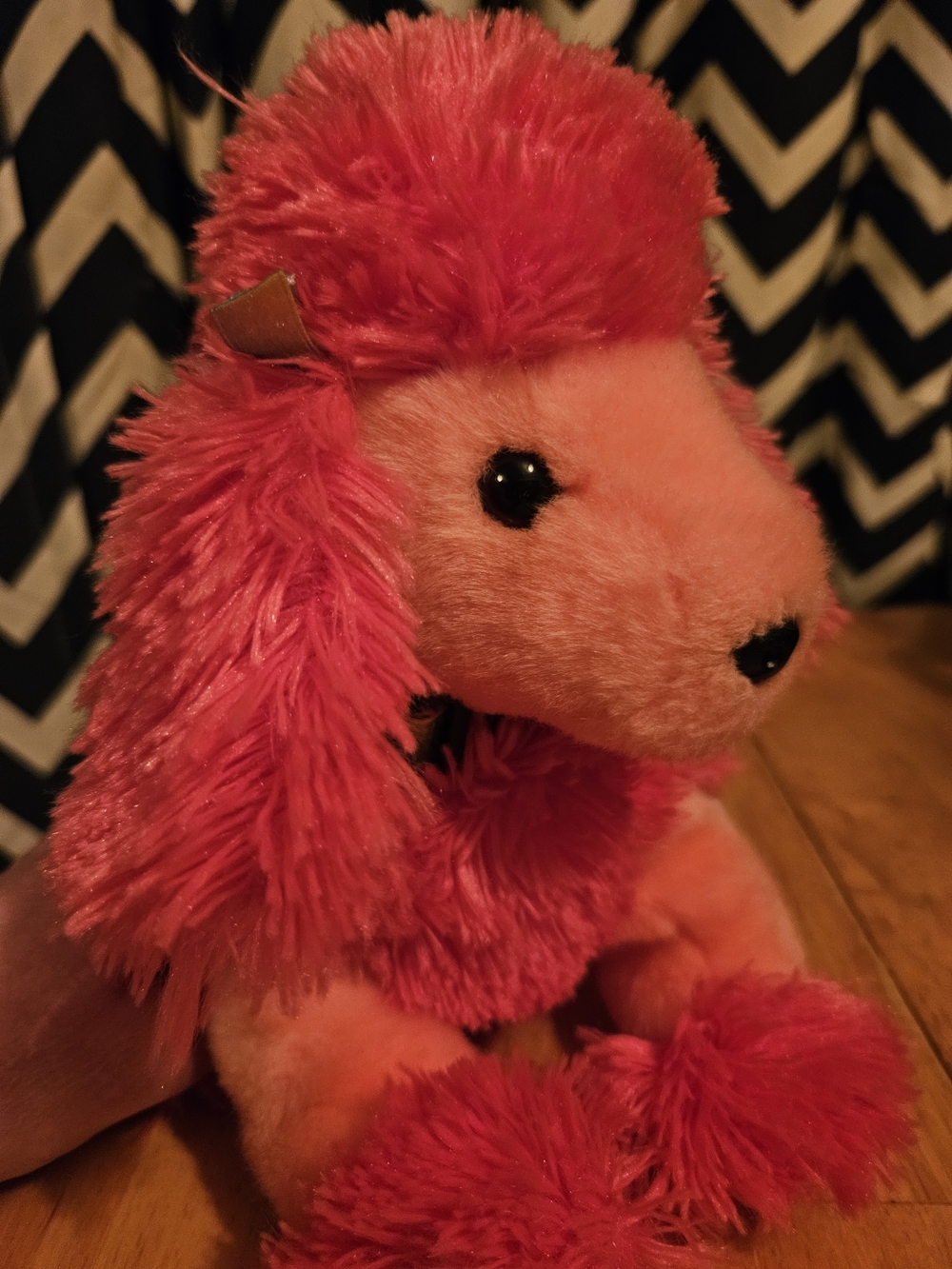 Plush Pink Poodle Beanie Buddy Ty Toy - Soft Plush Companion "Parfum"